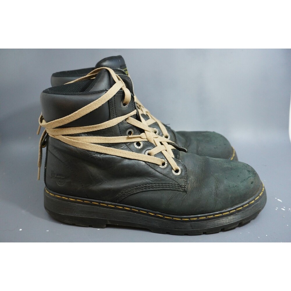 Dr Martens AW140 Steel Toe Leather Work Boots Mens Size 11 Black ASTM F2413 EH